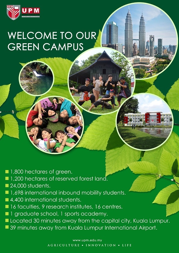 WELCOME TO OUR GREEN CAMPUS 