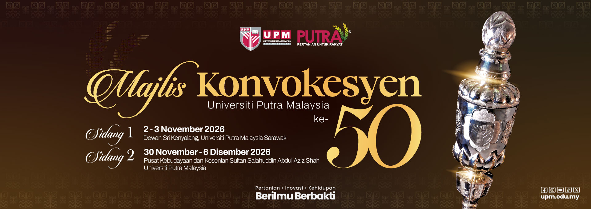 KONVOKESYEN UPM KE 50 2026